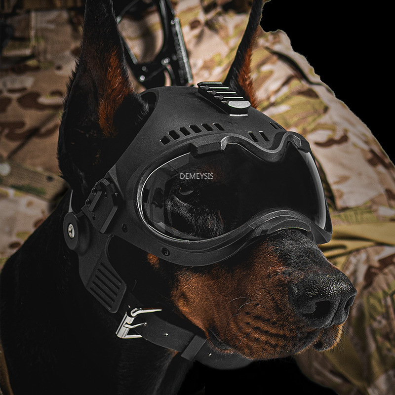 Motorcycle Gear For Dogs - Outdoor Hunting Dog Helmet Pet Motorcycle