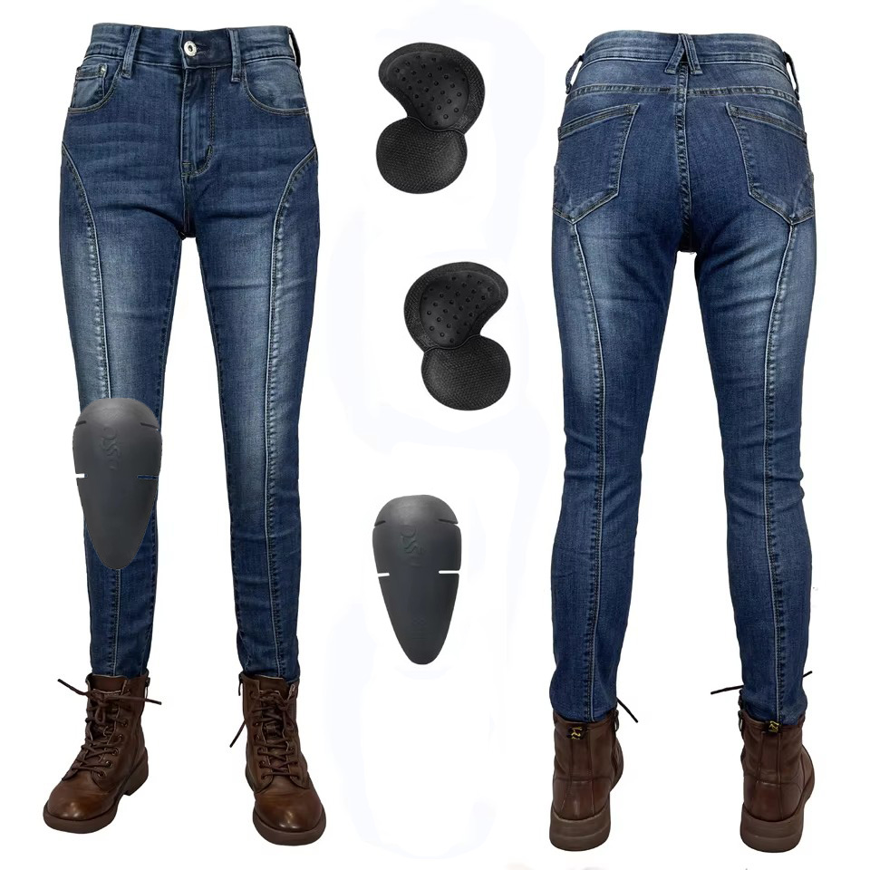 Motorcycle Gear Blue - Women Motorcycle Pants Blue Dirt Bike