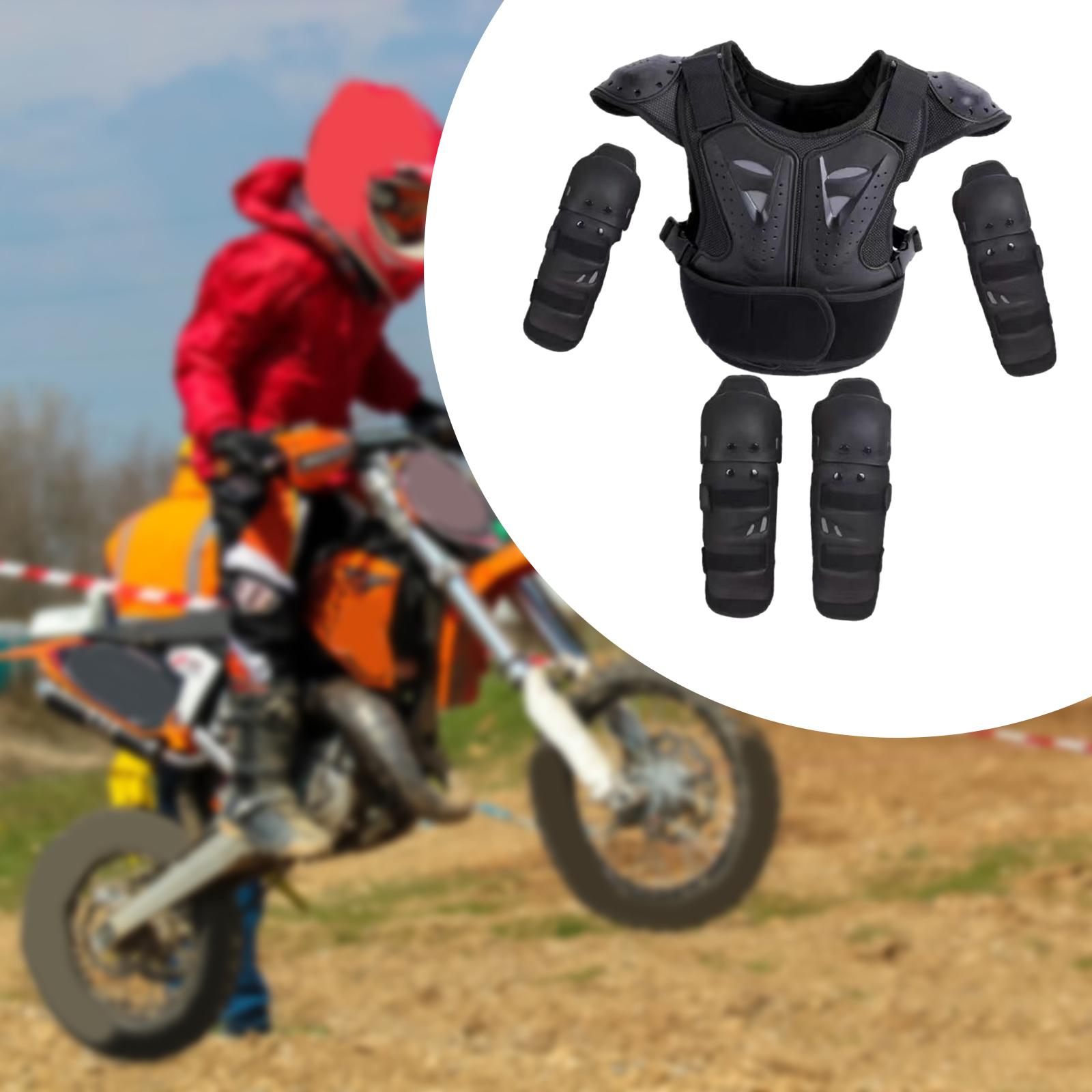 Motorcycle Gear Kids - Kids Motorcycle Protective Suit Full Body
