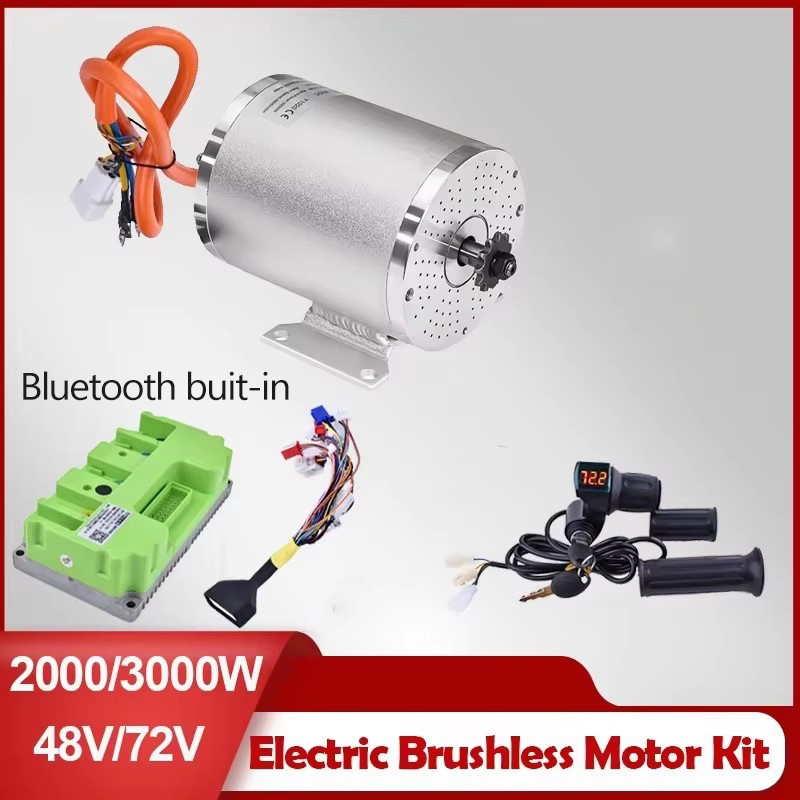 Motorcycle Gear Hub - 48V 72V 3000W 2000W Electric Brushless