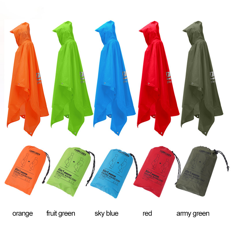 3 In 1 Outdoor Raincoat Hooded - Motorcycle Rain Suit ulasan dan harga