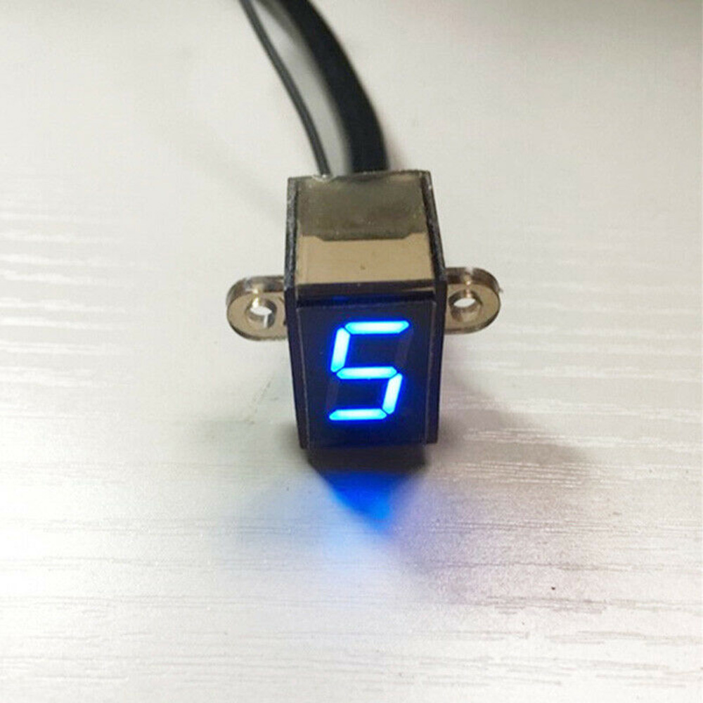 LED Motorcycle Gear Indicator  - Motorcycle Gear Blue ulasan dan harga
