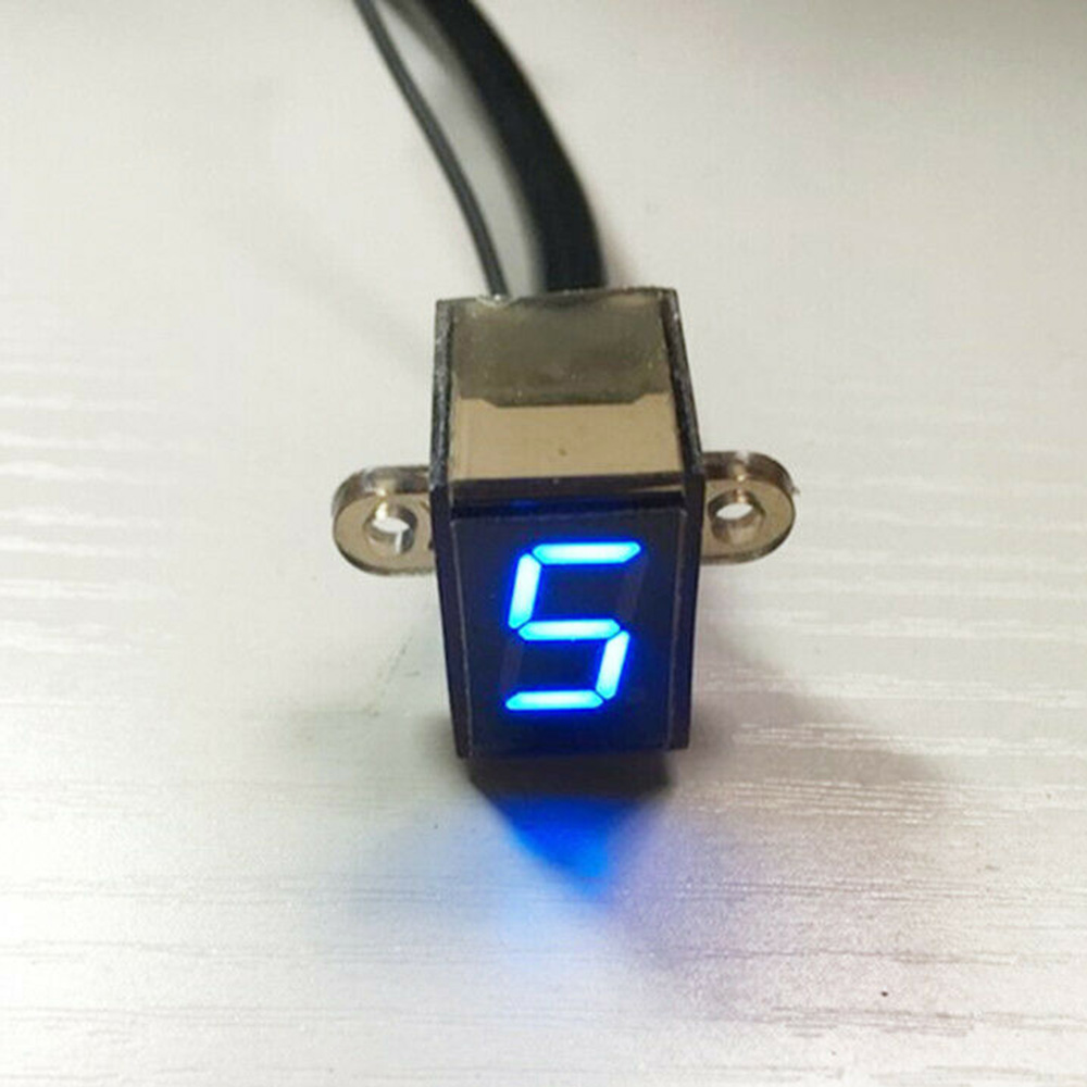 LED Motorcycle Gear Indicator  - Motorcycle Gear Blue ulasan dan harga