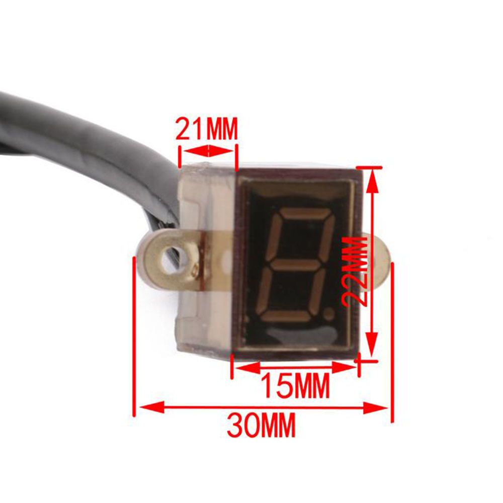 LED Motorcycle Gear Indicator  - Motorcycle Gear Blue ulasan dan harga