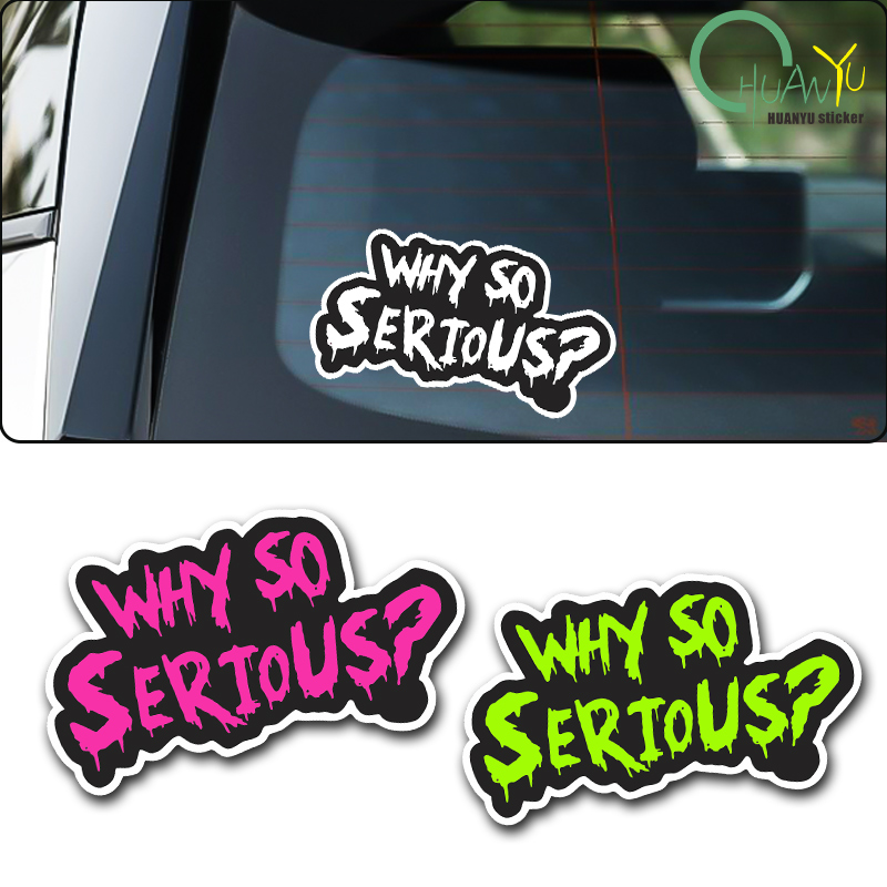 Why So Serious English Funny C - Motorcycle Gear Hub ulasan dan harga