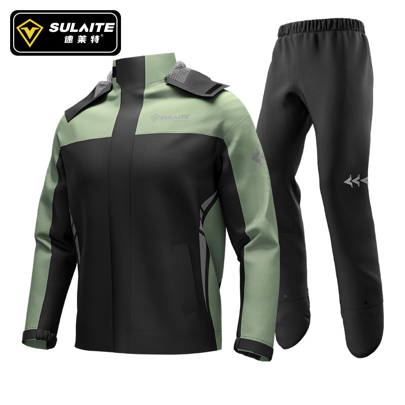 SULAITE Split Motorcycle Rain  - Motorcycle Rain Suit ulasan dan harga