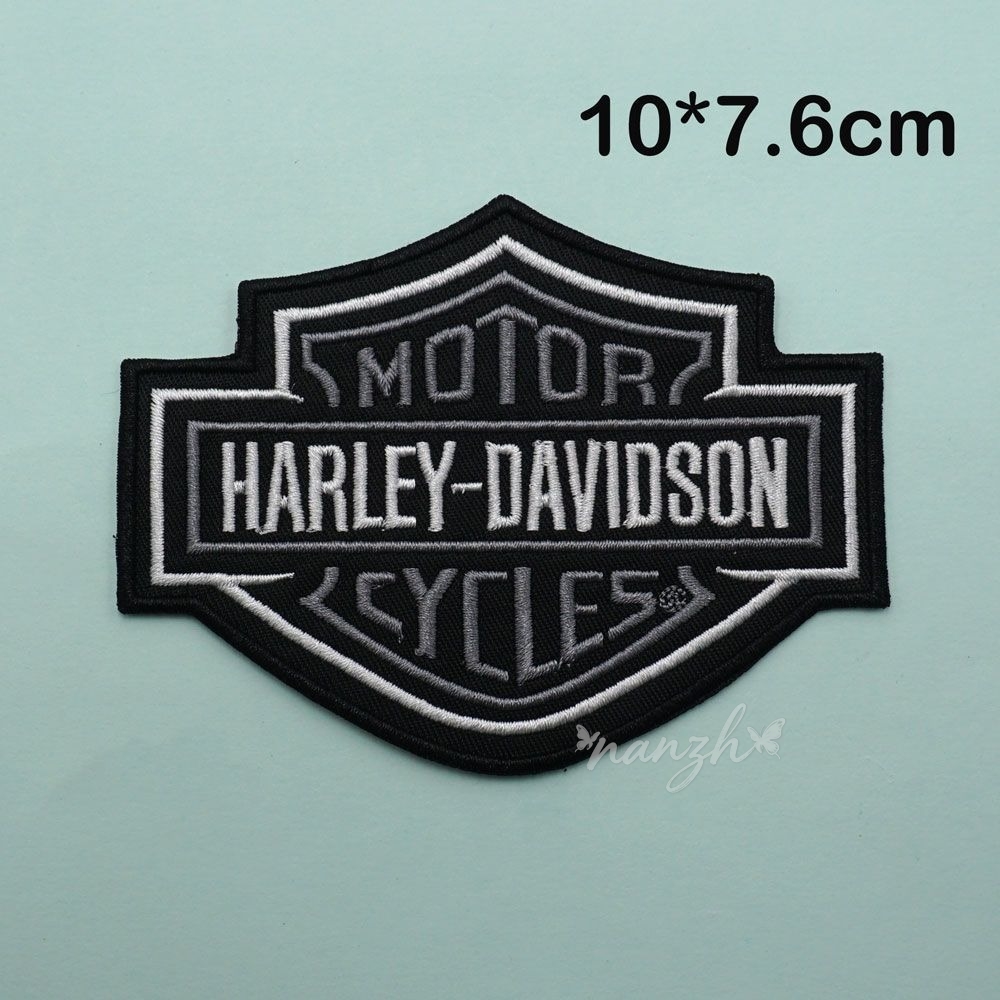 Motorcycle Embroidered Fabric  - Motorcycle Gear Harley Davidson ulasan dan harga