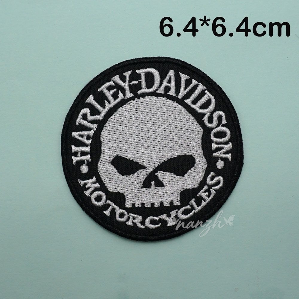 Motorcycle Embroidered Fabric  - Motorcycle Gear Harley Davidson ulasan dan harga