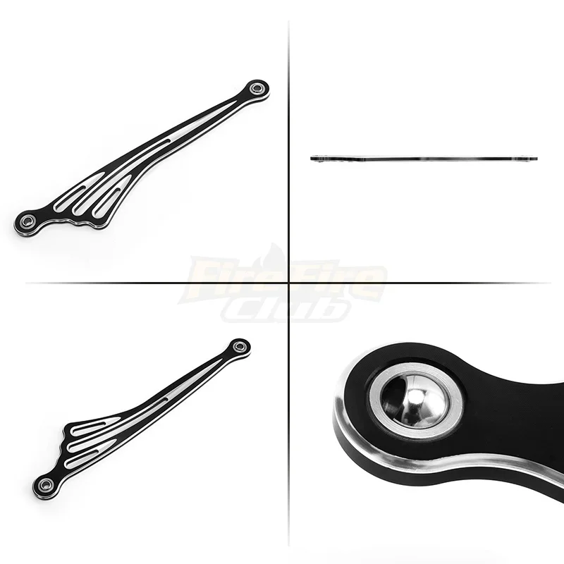 Black Motorcycle Wing CNC Gear - Motorcycle Gear Harley Davidson ulasan dan harga