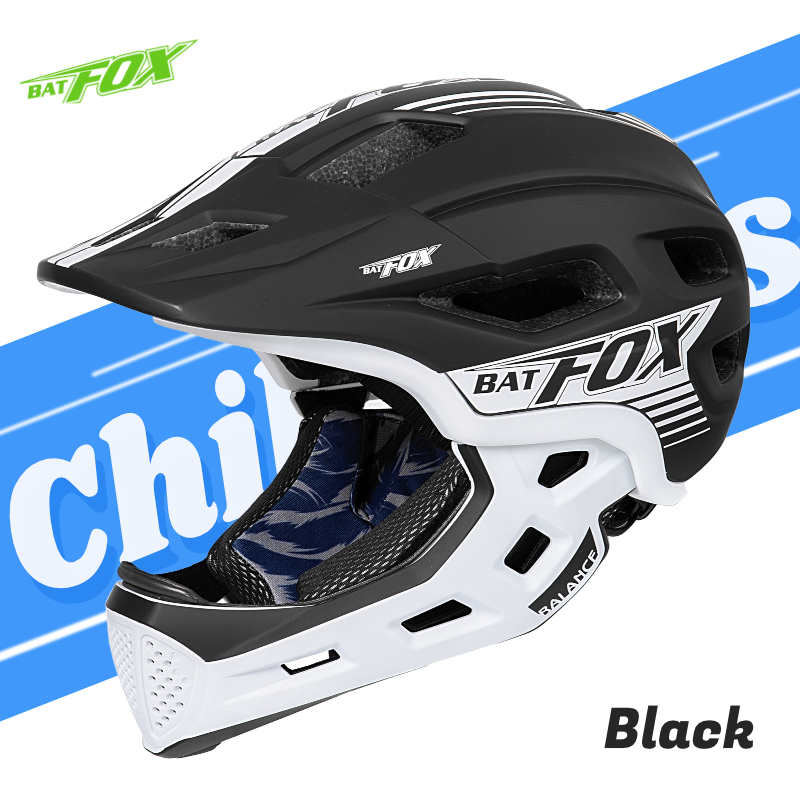 BATFOX Bike Helmet Kids Full F - Motorcycle Gear Kids ulasan dan harga