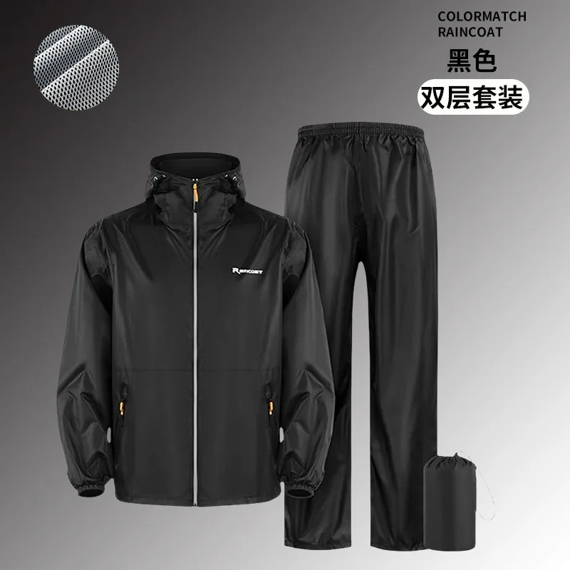 Suit For Summer Unisex Motorcy - Motorcycle Rain Suit ulasan dan harga