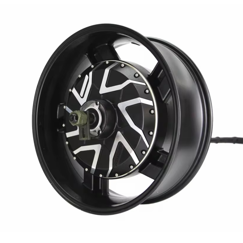QS Motor 12000W 17X6.0inch V41 - Motorcycle Gear Hub ulasan dan harga
