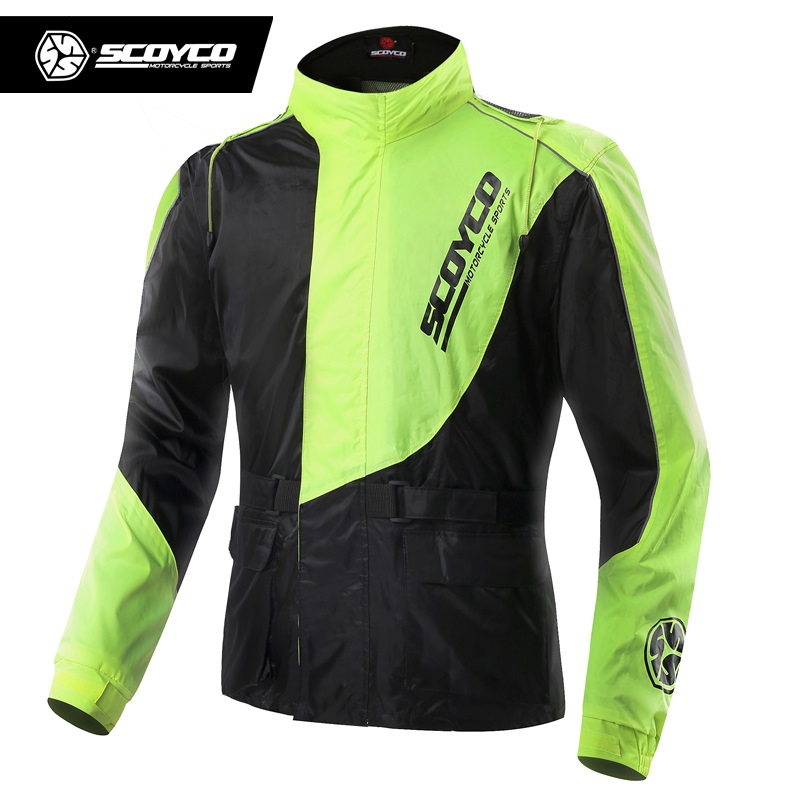 SCOYCO Motorcycle Riding Rainc - Motorcycle Rain Suit ulasan dan harga