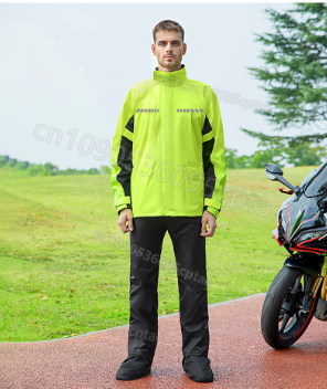 Waterproof Split Motorcycle Ra - Motorcycle Rain Suit ulasan dan harga