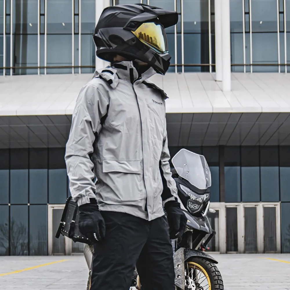 Motorcycle Raincoat Men Women  - Motorcycle Rain Suit ulasan dan harga