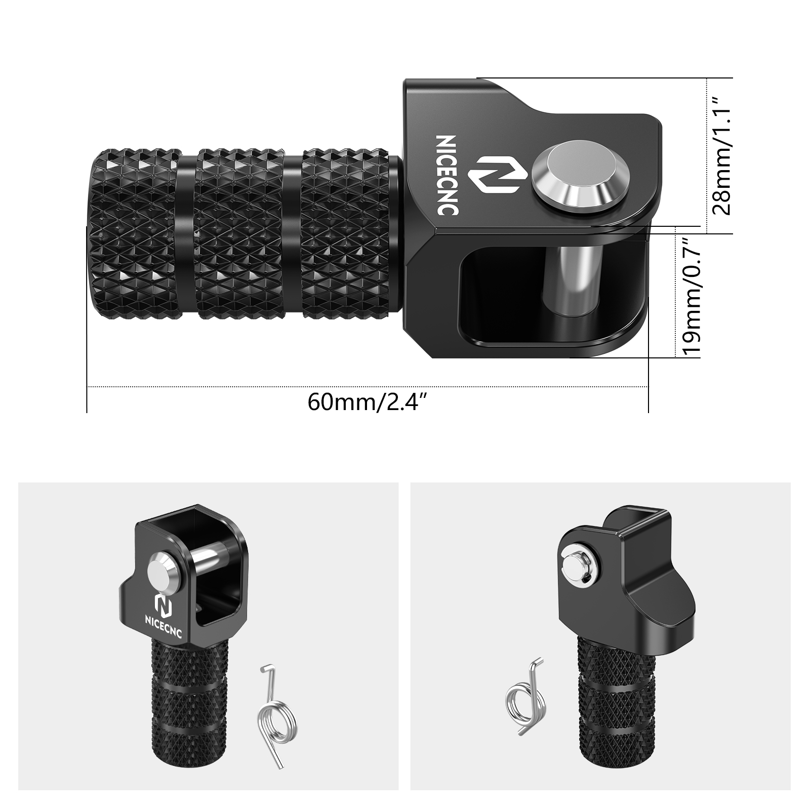 NICECNC Motorcycle Adjustable  - Motorcycle Gear On Sale ulasan dan harga