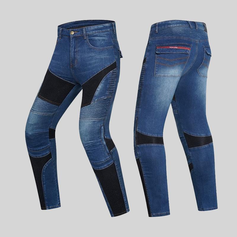 Motorcycle Outdoor Men Pants P - Motorcycle Gear Blue ulasan dan harga