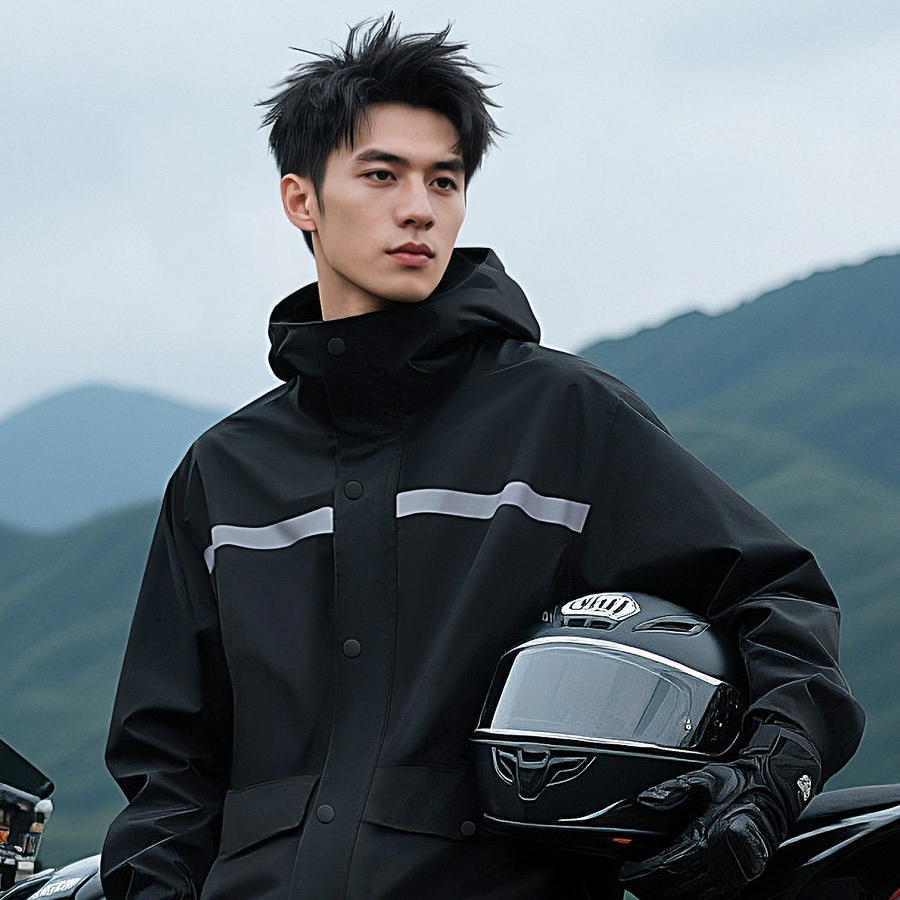 Reflective Strip Waterproof Sp - Motorcycle Rain Suit ulasan dan harga