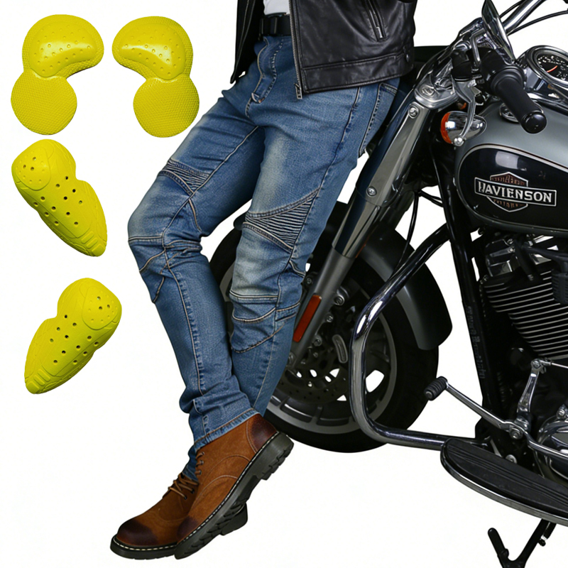 Men's Motorcycle Jeans Blue Di - Motorcycle Gear Blue ulasan dan harga